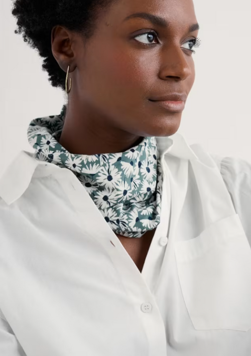 Seasalt Organic Cotton Handyband Scatter Daisy Nettle