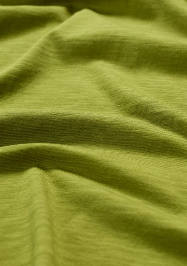 Seasalt Kellow T-Shirt Organic Cotton Jersey Dark Citron
