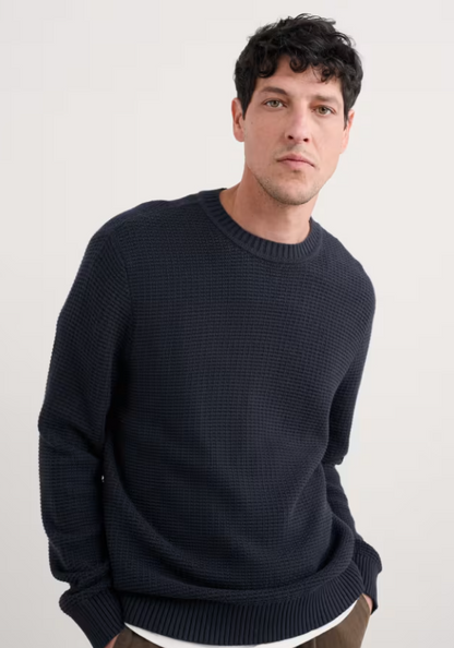 Seasalt Men's Mizzen Organic Cotton Knitted Jumper