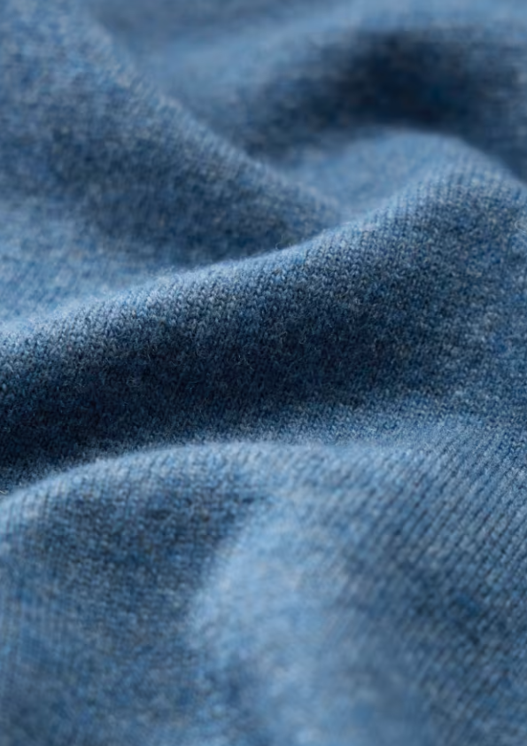 Seasalt Men's Prow Merino-Rich Jumper Hydrangea