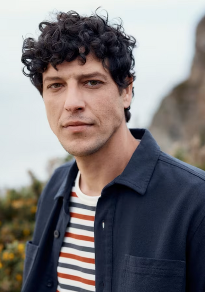 Seasalt Men's Rigging Organic Cotton Overshirt Maritime