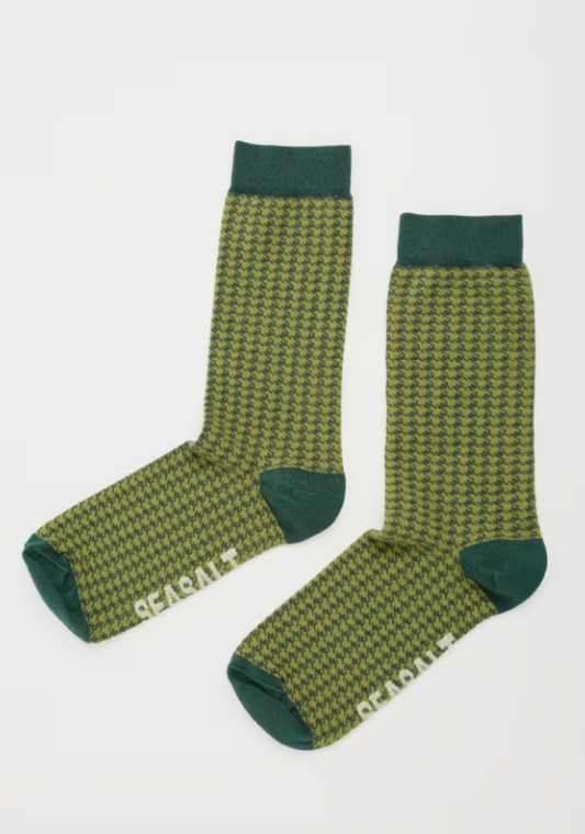 Seasalt Men's Arty Organic Cotton Socks Glizzon Hosta