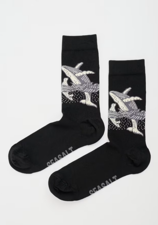 Seasalt Men's Arty Socks Koweth Inkwell