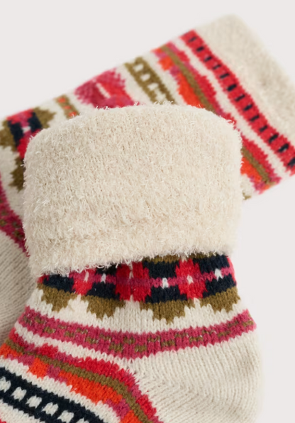 Seasalt Women's Cabin Socks Scillia Aran Multi
