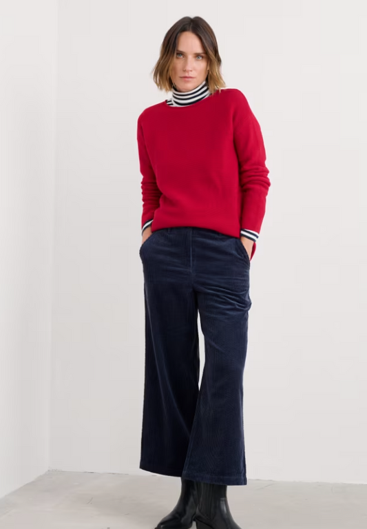 Seasalt Fruity Jumper Carmine Womens Jumper Seasalt Jumper Seasalt Clothing A stylishl