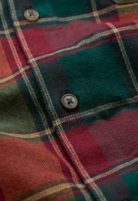 Seasalt Men's Fathomer Checked Shirt Kestava Multi