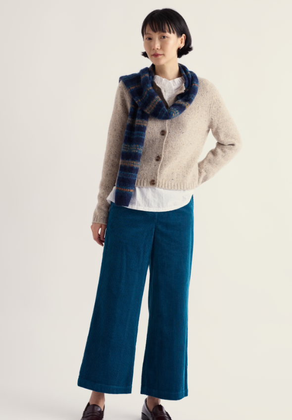 Seasalt Asphodel Cord Trousers Raincloud