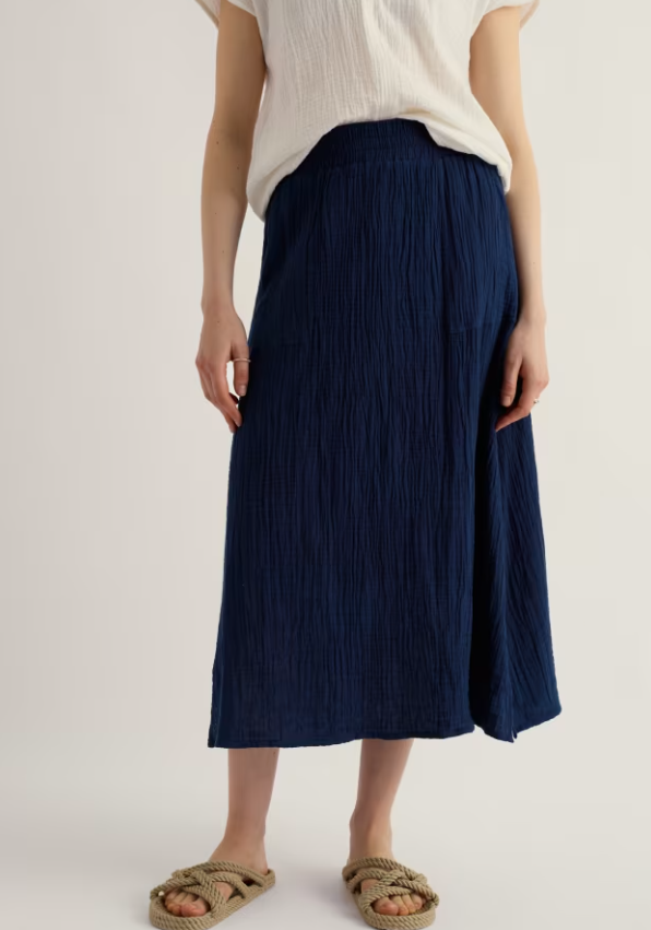 Seasalt Bee Orchid Maxi Skirt Maritime