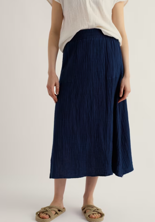 Seasalt Bee Orchid Maxi Skirt Maritime