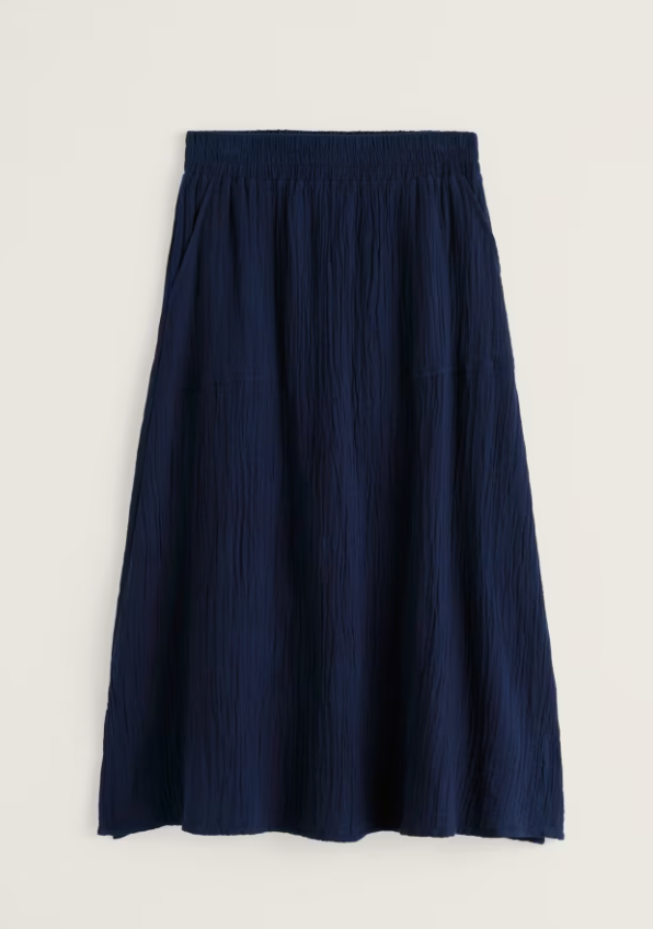 Seasalt Bee Orchid Maxi Skirt Maritime
