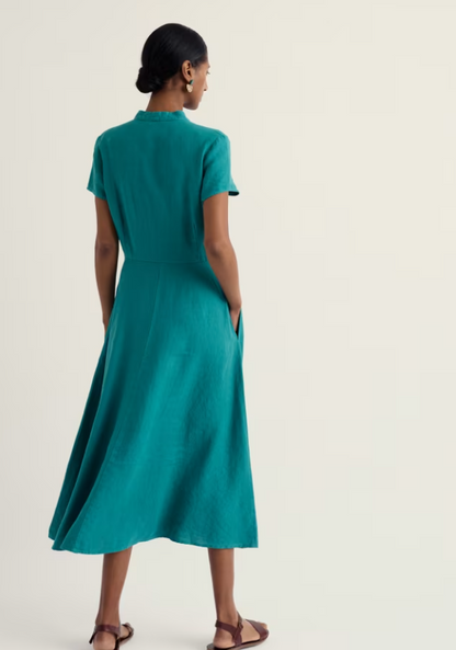 Seasalt Carved Wood Midi Dress Deep Dive