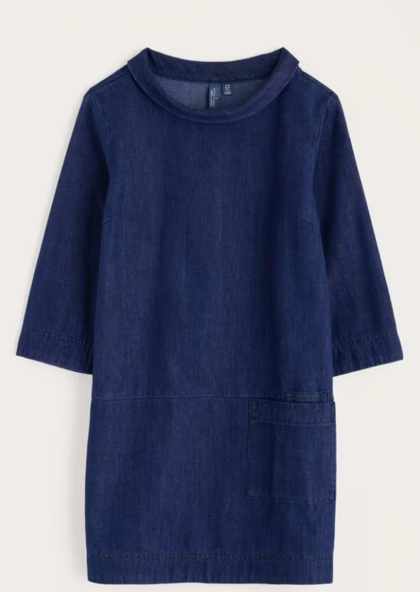 Seasalt Curlew Cry Denim Tunic Mid Wash