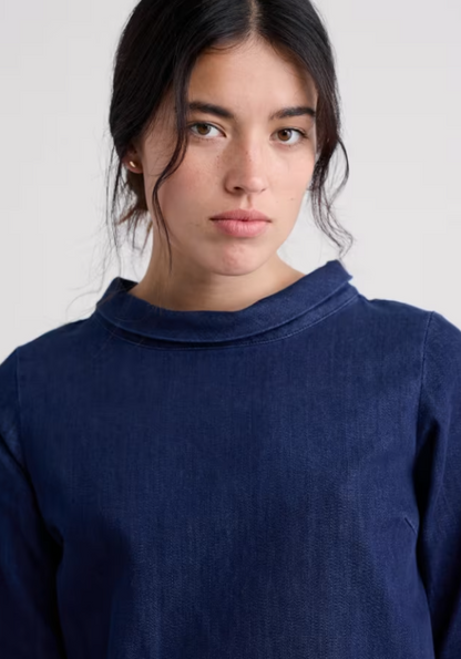 Seasalt Curlew Cry Denim Tunic Mid Wash