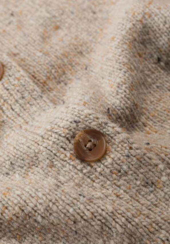 Seasalt Dawson Pick Cardigan Birch. Womens Neat fit with Round neck and Button fastening that's Merino comes from non-mulesed sheep and Hand Wash In Cold Water Material: 70% Merino Wool & 30% Recycled Nylon