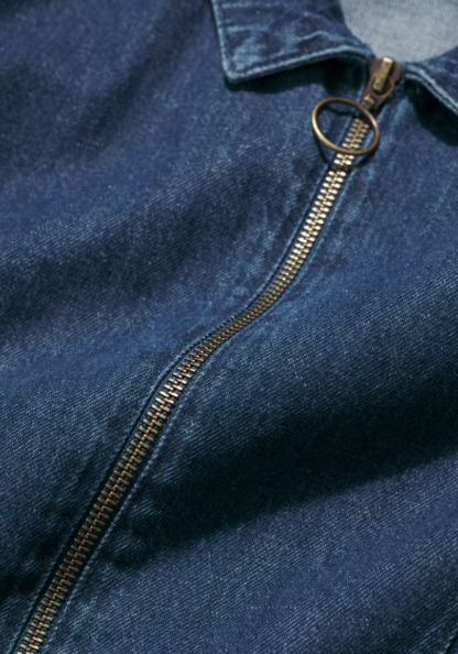 Seasalt Gwenter Denim Midi Dress Mid Wash