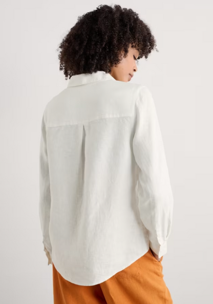 Seasalt Hazel Branch Shirt Chalk
