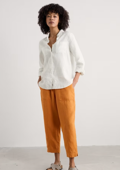 Seasalt Hazel Branch Shirt Chalk