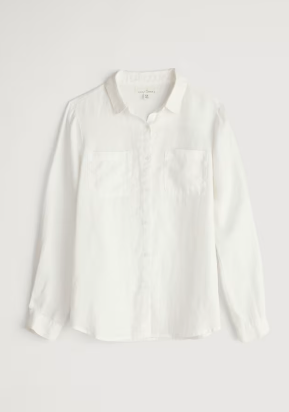 Seasalt Hazel Branch Shirt Chalk