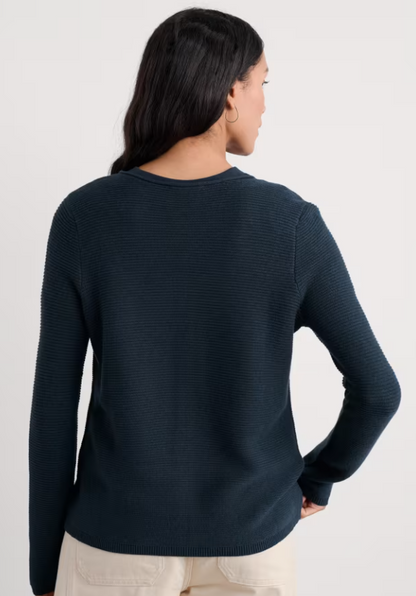 Seasalt Makers Cotton Cardigan Maritime