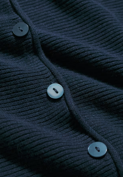 Seasalt Makers Cotton Cardigan Maritime