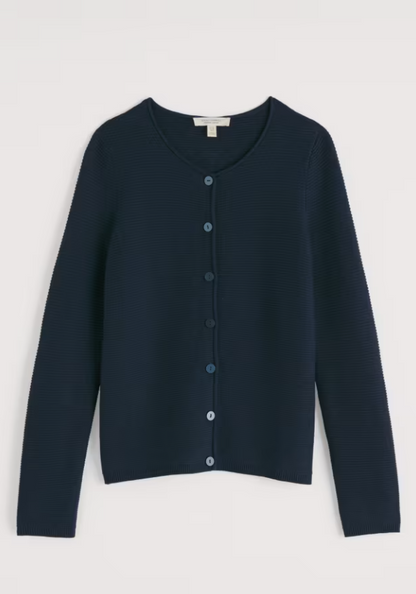 Seasalt Makers Cotton Cardigan Maritime