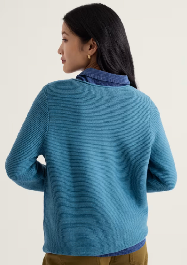 Seasalt Makers Organic Cotton Jumper Cadet