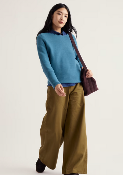 Seasalt Makers Organic Cotton Jumper Cadet
