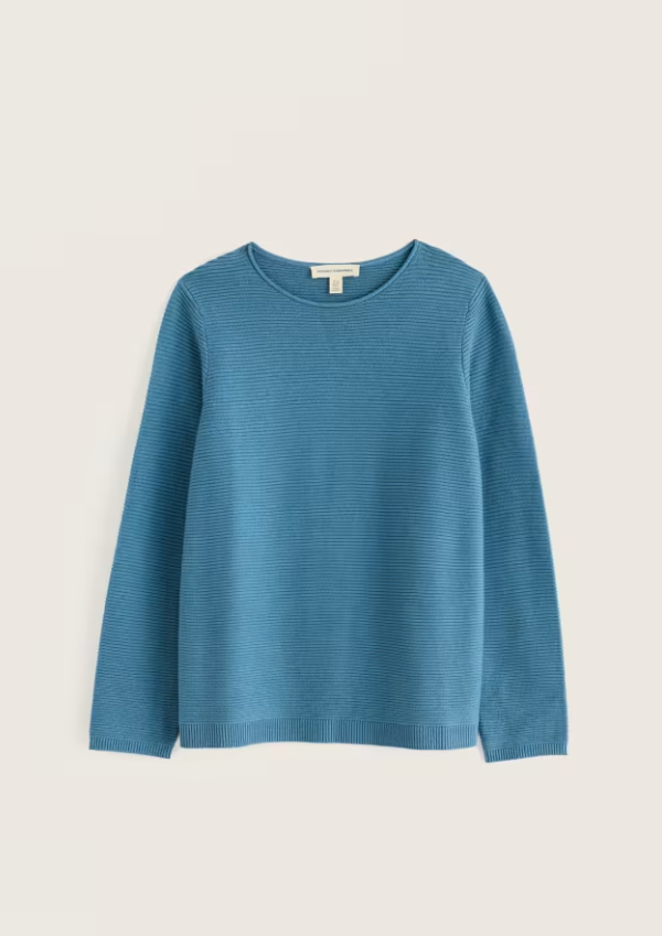 Seasalt Makers Organic Cotton Jumper Cadet