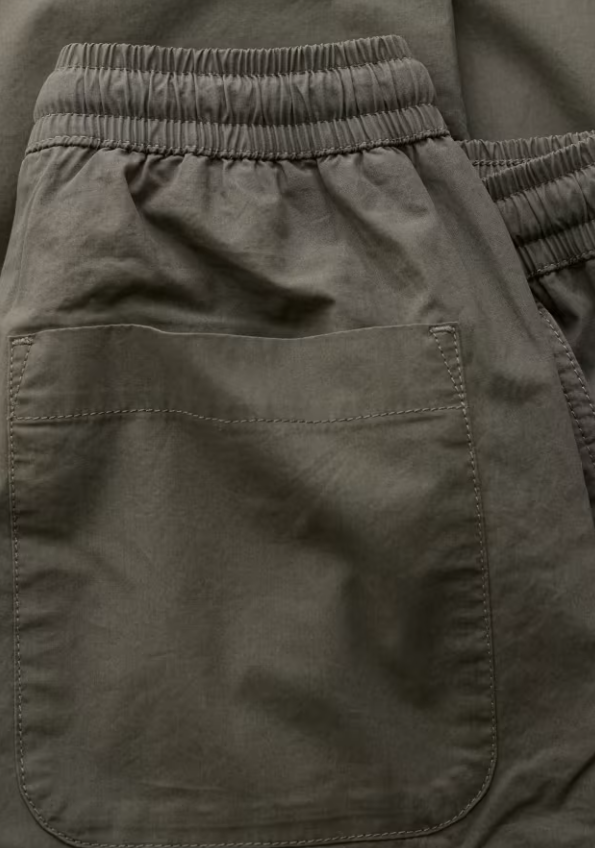 Seasalt Men's Kenython Relaxed Tapered Trousers Light Nori