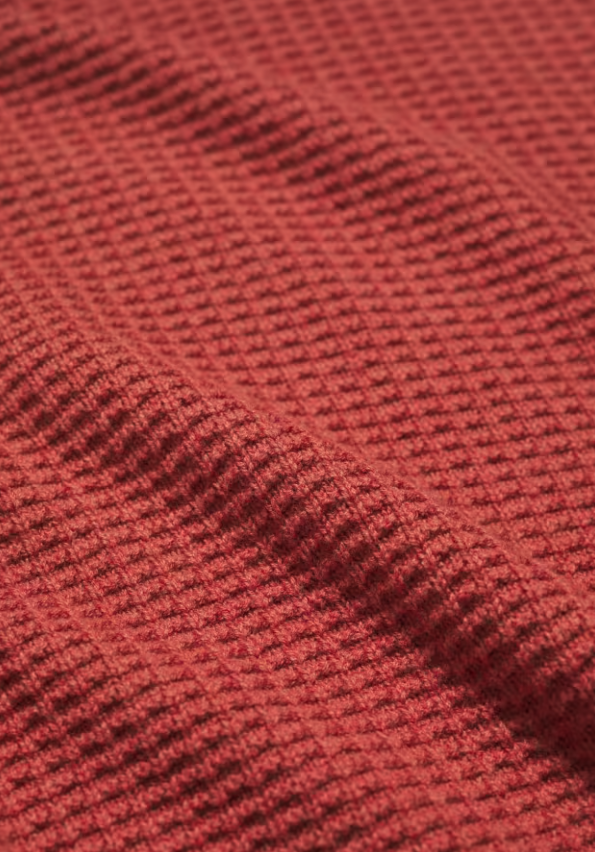 Seasalt Men's Mizzen Organic Cotton Knitted Jumper Dusty Copper