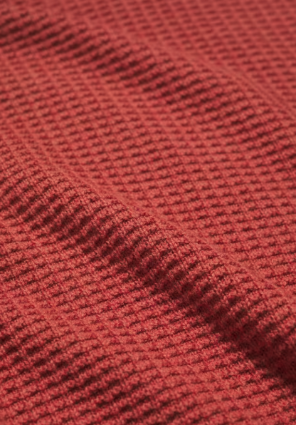 Seasalt Men's Mizzen Organic Cotton Knitted Jumper Dusty Copper