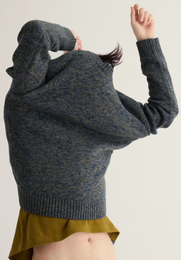 Seasalt Men's Neot Knitted Cotton Jumper Bridging Sea Cave