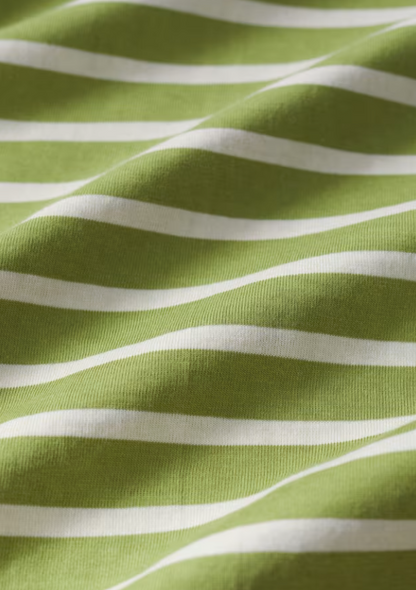 Seasalt Men's Crew Neck Sailor Shirt Breton Grasshopper