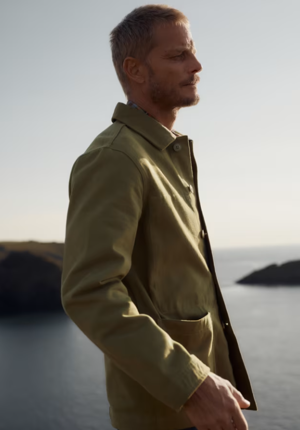 Seasalt Men's Lymner Chore Jacket Creek