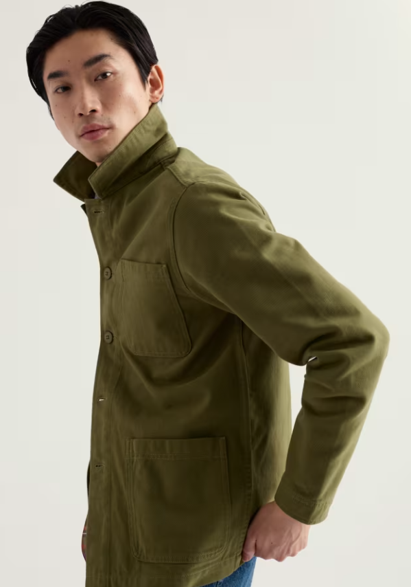 Seasalt Men's Lymner Chore Jacket Creek