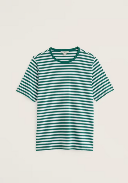Seasalt Men's Seven Seas Sailor Tee Mini Cornish Ruscus Leaf
