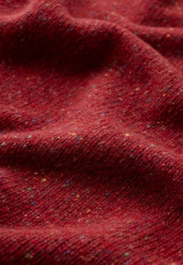 Seasalt Men's Trowan Crew Neck Jumper Crab Apple. Mens red jumper that's Regular fit with Crew neck and Ribbed hem and cuffs and Ribbed neckline. 3 gauge knit that's Hand Wash In Cold Water. Material: 70% Merino Wool & 30% Recycled Nylon