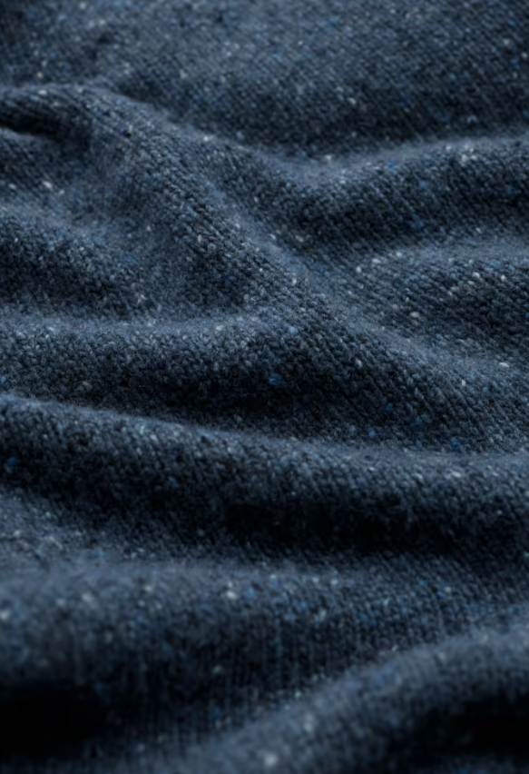 Seasalt Men's Trowan Crew Neck Jumper Squall
