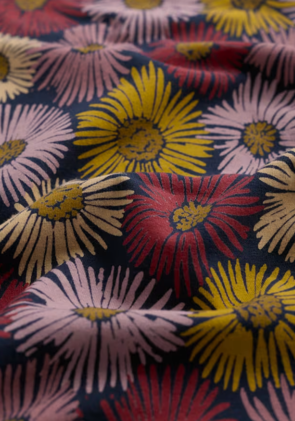 Seasalt Organic Cotton Handyband Painted Asters Maritime
