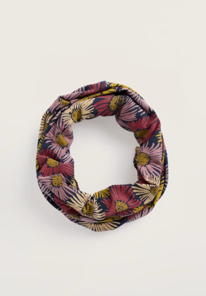 Seasalt Organic Cotton Handyband Painted Asters Maritime