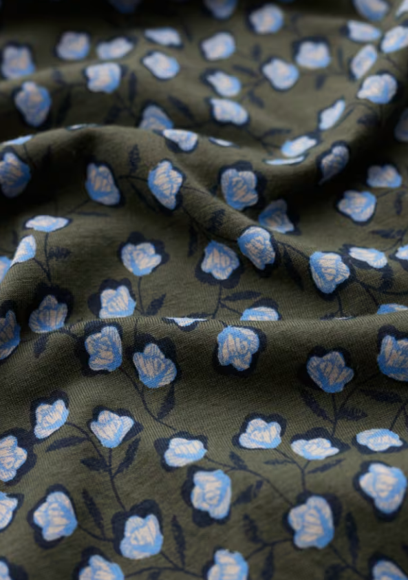 Seasalt Organic Cotton Handyband Sketched Buds Nori. 2 Handybands for £20 Made from soft, organic cotton Seasalt jersey with a little stretch