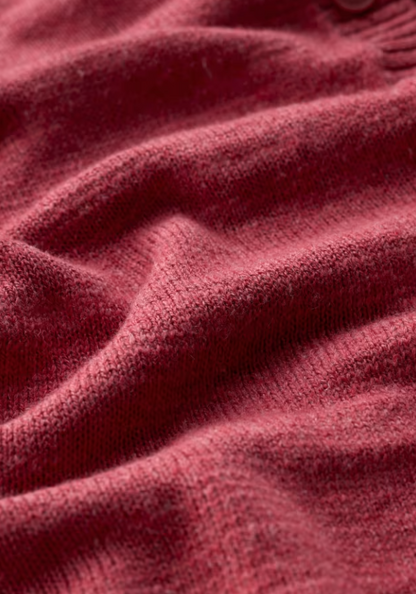 Seasalt Pentire Steps Linen & Organic Cotton Cardigan Echinacea