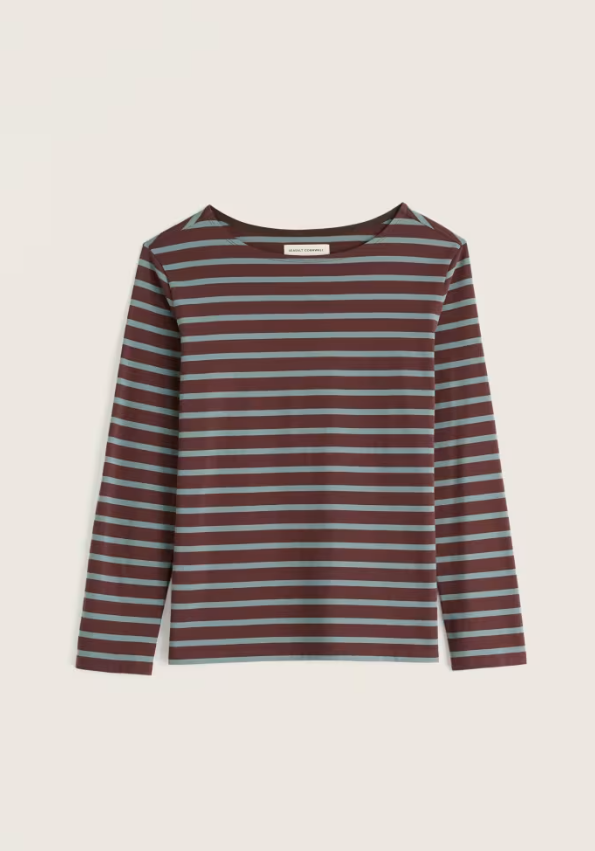 Seasalt Sailor Shirt Breton Lichen Seedbed
