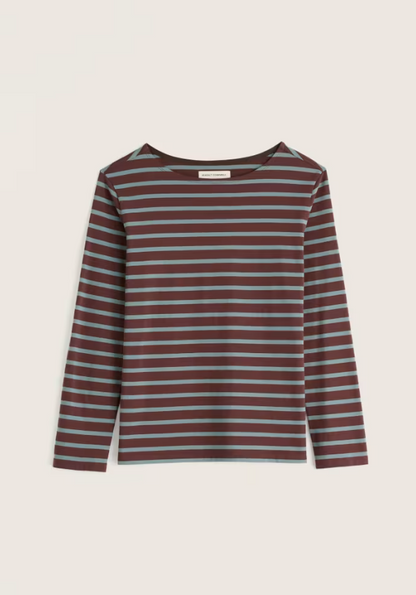 Seasalt Sailor Shirt Breton Lichen Seedbed