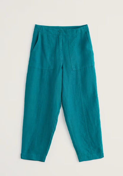 Seasalt Saltings Linen Cropped Trousers Deep Dive