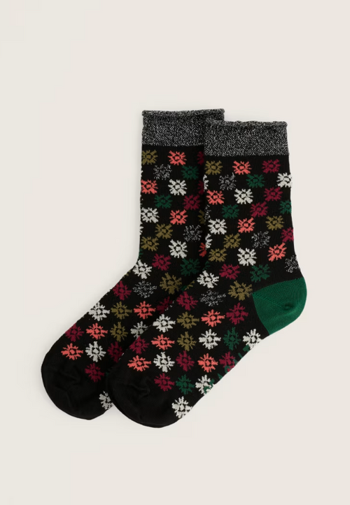 Seasalt Snowy Scenes Socks Bauble Stamp Loch