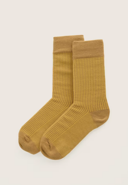 Seasalt Women's Bloomin' Good Socks Vertical Stripe Chamomile