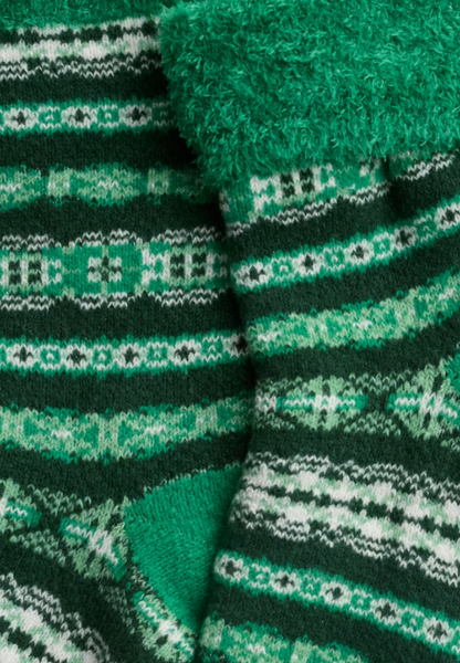 Seasalt Women's Cabin Socks Allium Pea Pod