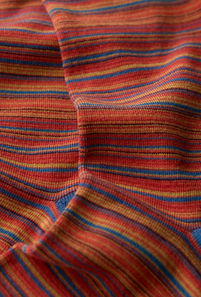 Seasalt-Womens-Everyday-Socks-Ripple-Marks-Dark-Terracotta-Mix