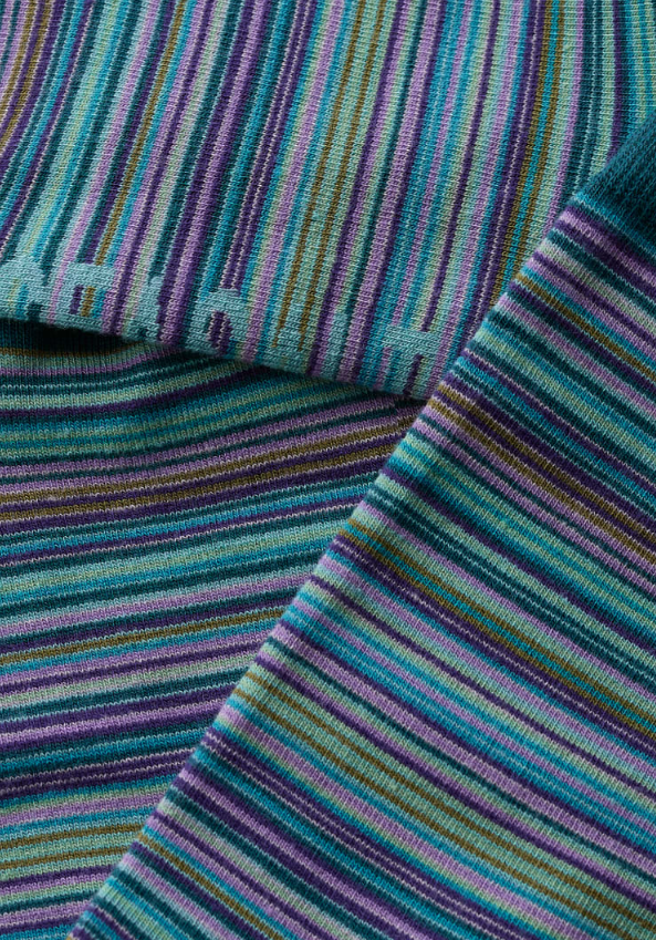Seasalt Women's Everyday Socks Ripple Marks Loganberry Multi